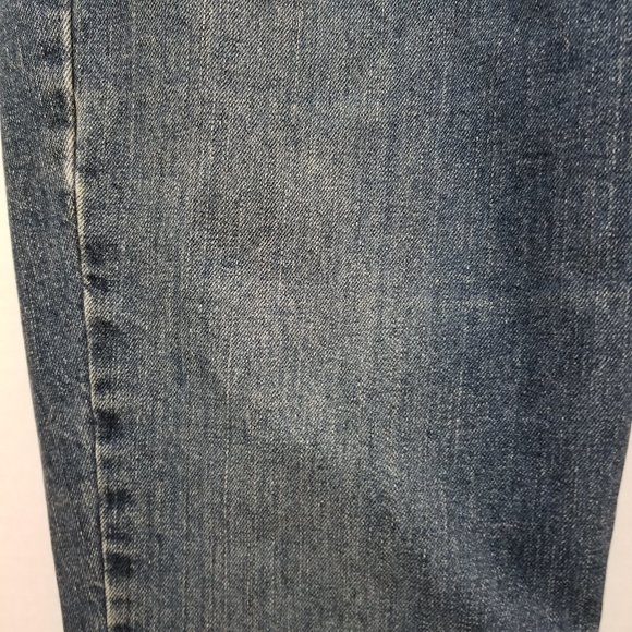 Old Navy jeans 4 Bootcut Just Below Waist lightly distressed denim VINTAGE - Picture 6 of 16